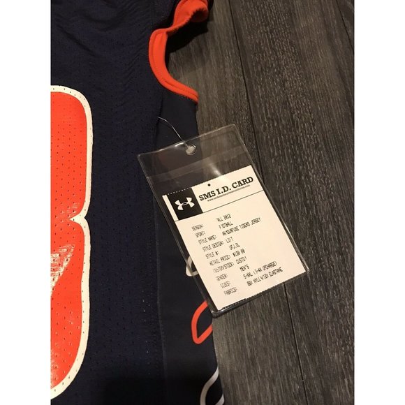 NWT Auburn Tigers Football Under Armour Authentic Game Day Cut Jersey Medium - Picture 4 of 8